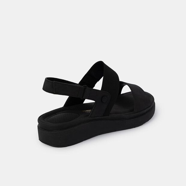 Sandalias Casuales Mujer Bata Comfit , Negro