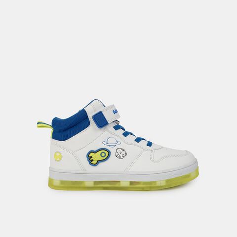 Zapatillas Con Luces Infantil Ni&ntilde;o Bubblegummers , Blanco