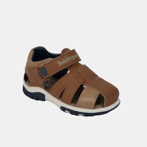 Sandalias Beb&eacute; Ni&ntilde;o Bubblegummers , Marr&oacute;n