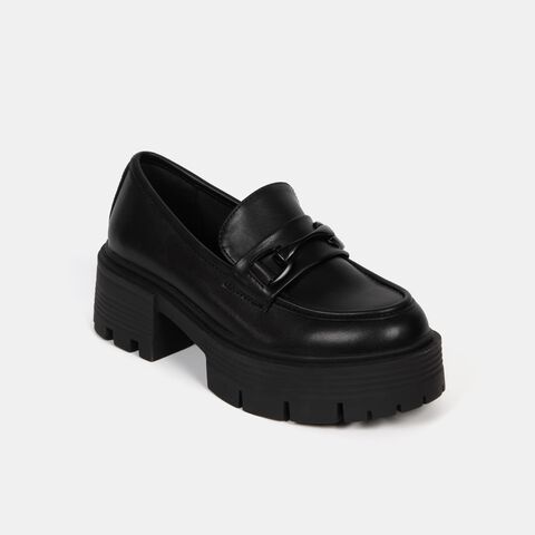 Mocasines Mujer Bata Moomin, Negro