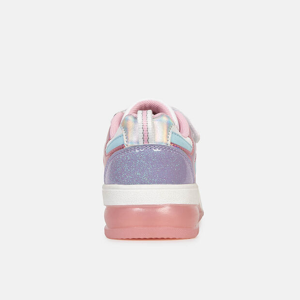 Zapatillas Con Luces Infantil Ni&ntilde;a Bubblegummers , Blanco