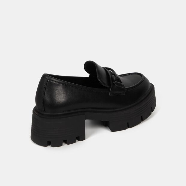 Mocasines Mujer Bata Moomin, Negro