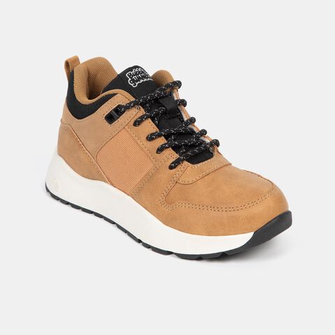 Zapatillas Casuales Ni&ntilde;o Bubblegummers 34-37, Marr&oacute;n