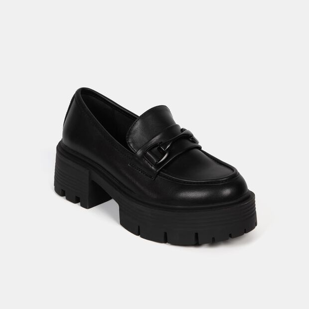 Mocasines Mujer Bata Moomin, Negro